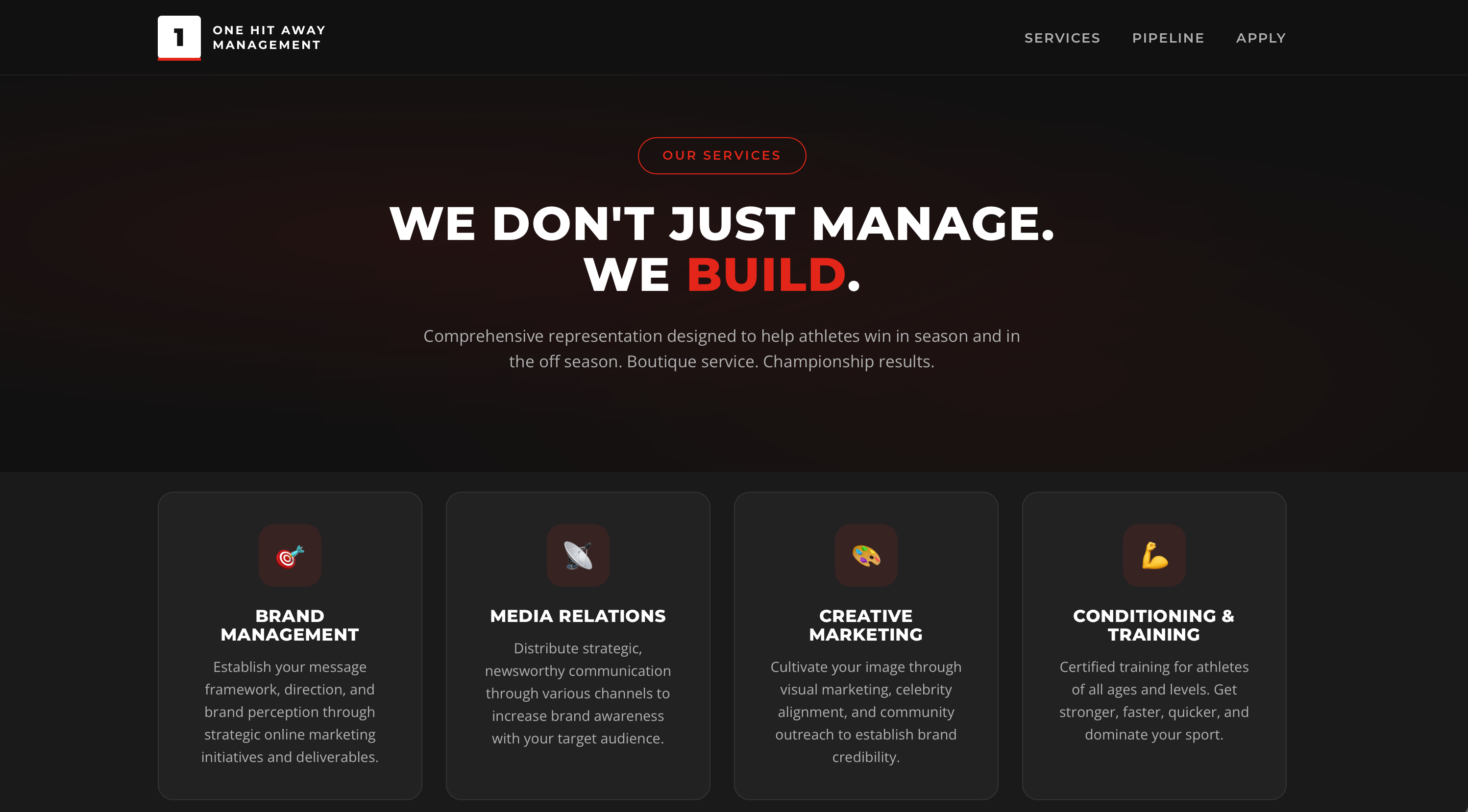 Custom landing page for service-based business